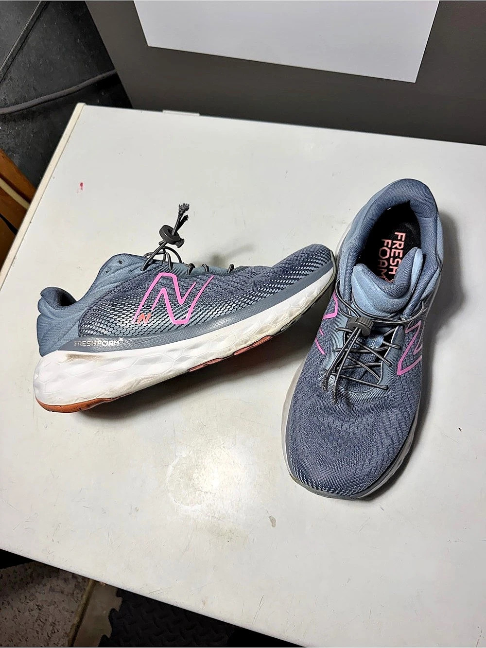 New Balance Women’s 11 Fresh Foam X 840v1 Women's Running Shoes Blue & Pink